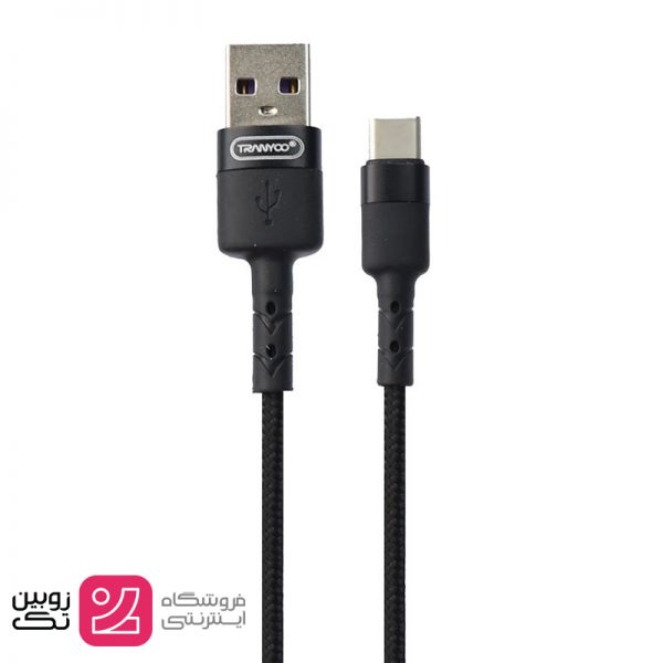 کابل پاور بانک type-c برند tranyoo مدل s4