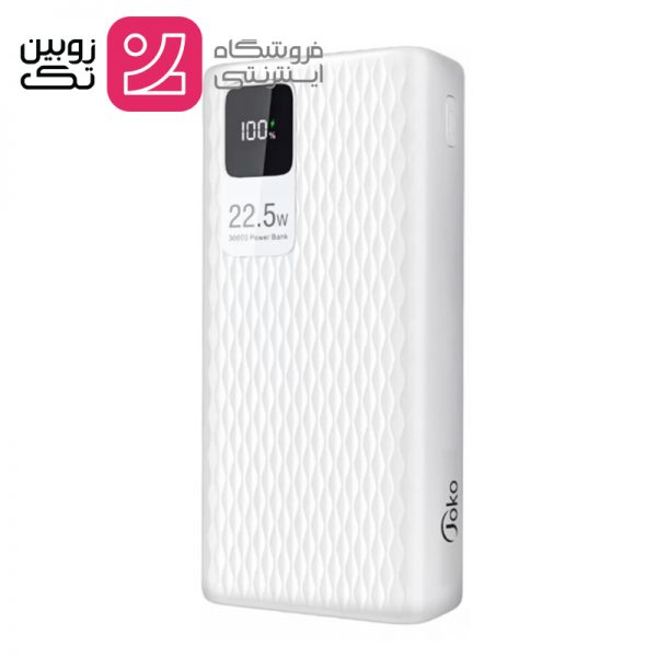 پاور بانک 30000 خروجی PD 22.5w برند joko مدل A26Q