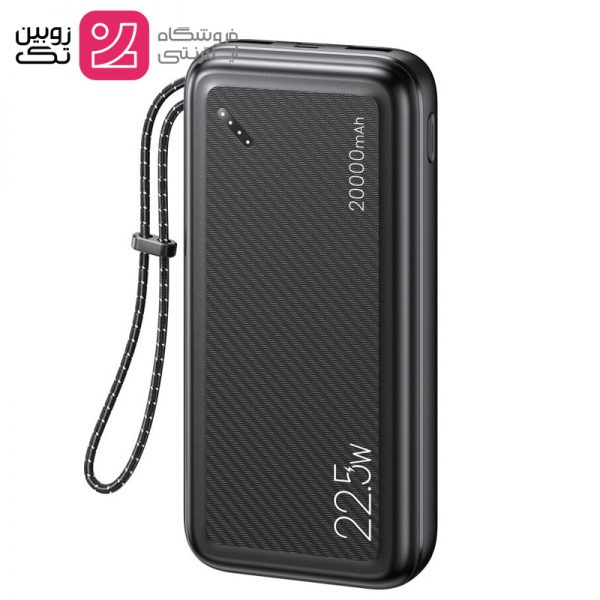 پاور بانک 20000 خروجی PD 22.5 w برند USAMS مدل US-CD168