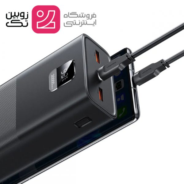 پاور بانک 30000 خروجی PD 20 w برند USAMS مدل US-CD191