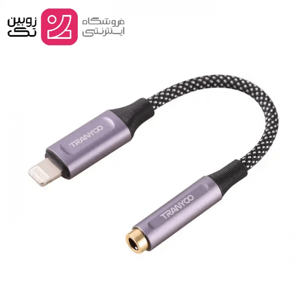 جک تبدیل lightning به headphone برند tranyoo‌ مدل t-e9